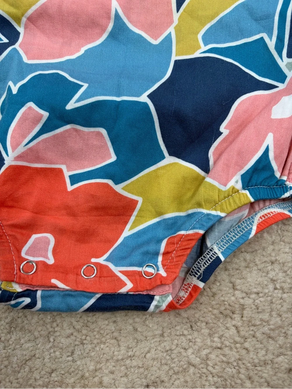 Anthem of the Ants Size 12 Months Pinwheel Playsuit Romper Abstract Floral